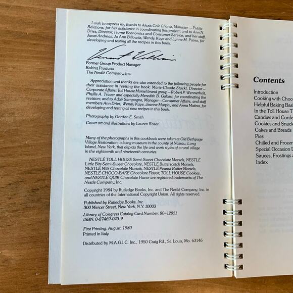 Vtg Baking Cookies Booklets Cookbooks Toll House Bakers Chocolate 30s 60s 80s - Picture 15 of 16